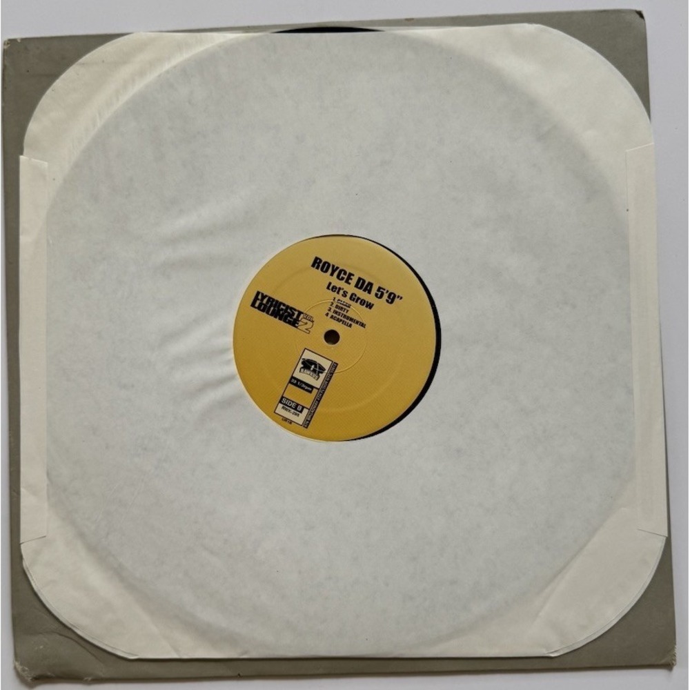 COCOA BROVAZ - GET UP / ROYCE 5'9 - LET'S GROW Vinyl Record